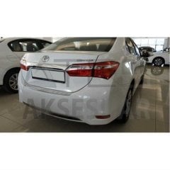 TOYOTA COROLLA 2013-2016 ARKA TAMPON ALT KAPLAMA NİKELAJ
