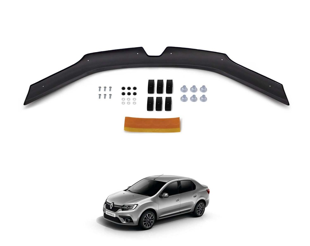 Renault Symbol Ön Kaput Koruyucu Rüzgarlığı 4mm Akrilik