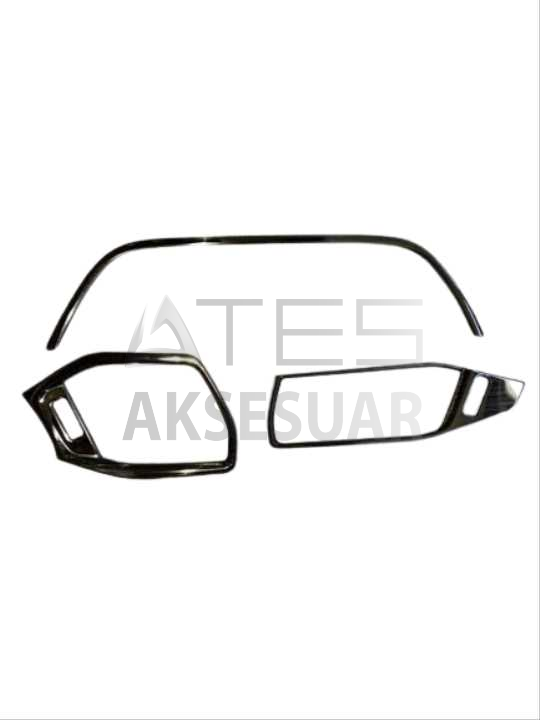 FORD FOCUS 2019+ MENFEZ KAPLAMA 3 PARÇA - TITANYUM SIYAH