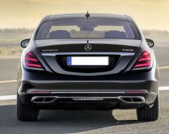 W222 2014+ S SERISI IÇIN MAYBACH GÖRÜNÜM LED STOP