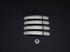 Ford Transit Kapı Kolu 4 Kapı 9 Parça Paslanmaz Çelik (+Kilit Açma) 2014-