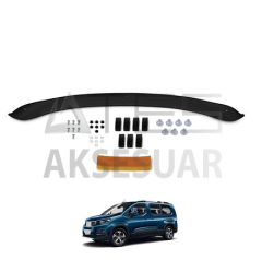 Peugeot Rifter Ön Kaput Koruyucu Rüzgarlığı 4mm Akrilik (abs)