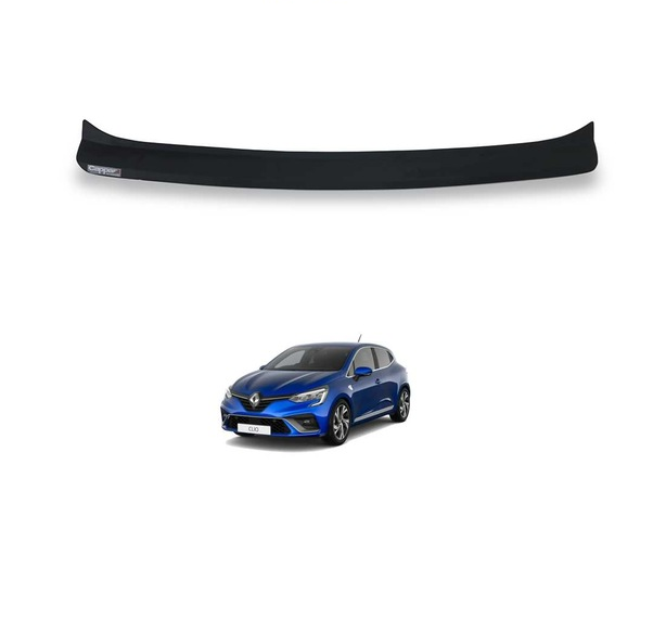 Renault Clio 5 Arka Tampon Eşiği Koruma Mat Siyah 2020-›