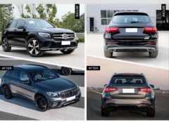 X253 GLC 2017+ UYUMLU AMG63S GÖRÜNÜM BODY KIT