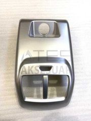 FORD FOCUS 2019+ ARKA MENFEZ KAPLAMA - SILVER(ABS)