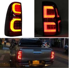 HILUX VIGO (2012-2015) IÇIN UYUMLU SMOKE LED STOP - DIZAYN B