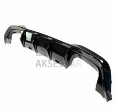 VOLKSWAGEN GOLF 8 ''R'' DİFÜZÖR (PİANO BLACK) - 4 EGZOZ (Life,Style,İmpression Paket için)