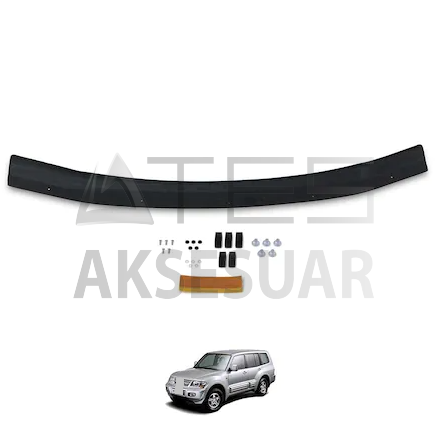 Mitsubishi Pajero Ön Kaput Koruyucu Rüzgarlığı 1999-2006