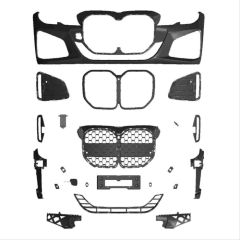 3 SERISI G20 IÇIN UYUMLU  G22 DÖNÜSÜM BODY KIT (KROM CERCEVELI)