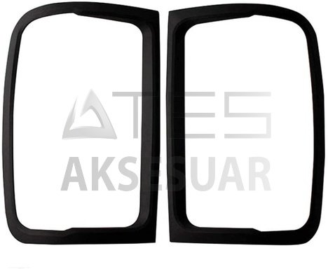 VOLKSWAGEN AMAROK 2010-2020 STOP ÇERÇEVESI - SIYAH