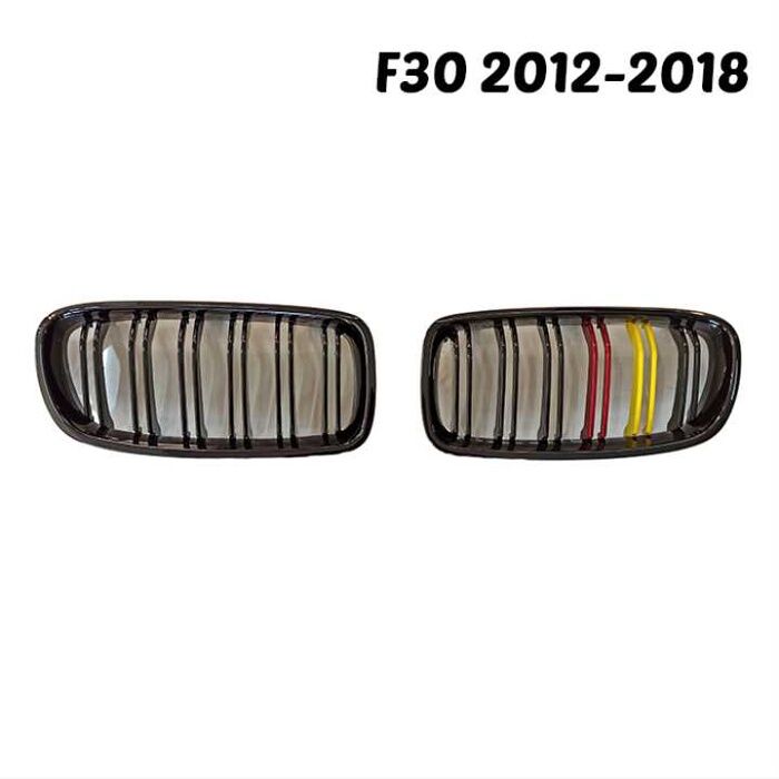 3 SERISI F30 2012-2018 IÇIN UYUMLU   M3 GÖRÜNÜM BOBREK (CIFT CIZGI PANJUR) ALMAN RENK