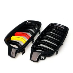 3 SERISI F30 2012-2018 IÇIN UYUMLU   M3 GÖRÜNÜM BOBREK (CIFT CIZGI PANJUR) ALMAN RENK