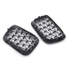 3 SERISI 1997-1999 E36 IÇIN UYUMLU DIAMOND PANJUR (BÖBREK)  PIANO BLACK  ÇERÇEVE