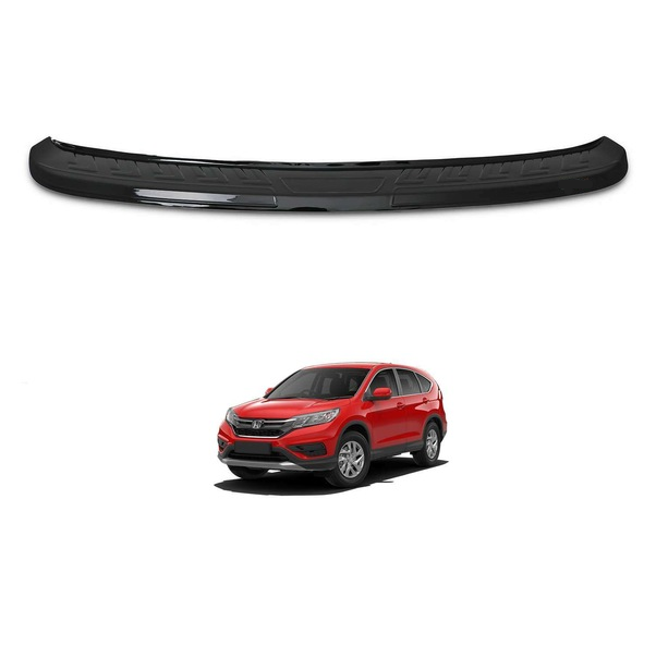 Honda Cr-V Arka Tampon Eşik Koruma Parlak Siyah 2013-201