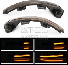 VOLKSWAGEN PASSAT B8 2014+ VE ARTEON DINAMIK LED AYNA SINYALI MAVI SELAMLAMA