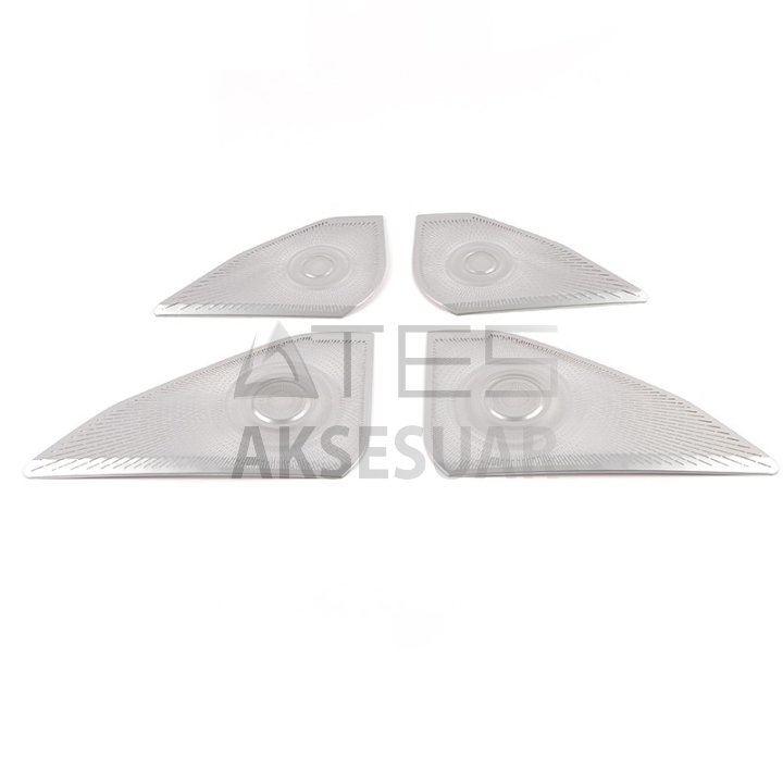 VOLKSWAGEN GOLF 8 HARMAN KARDON KAPI HOPARLÖR KAPLAMA - SILVER