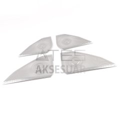 VOLKSWAGEN GOLF 8 HARMAN KARDON KAPI HOPARLÖR KAPLAMA - SILVER