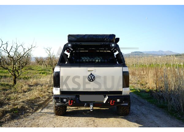 Mitsubishi L200 Dakar V2 Çelik Arka Tampon Sensörsüz 2020 ve Sonrası