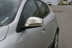 Renault Megane Ayna Kapağı 2 Parça Paslanmaz Çelik 2010-