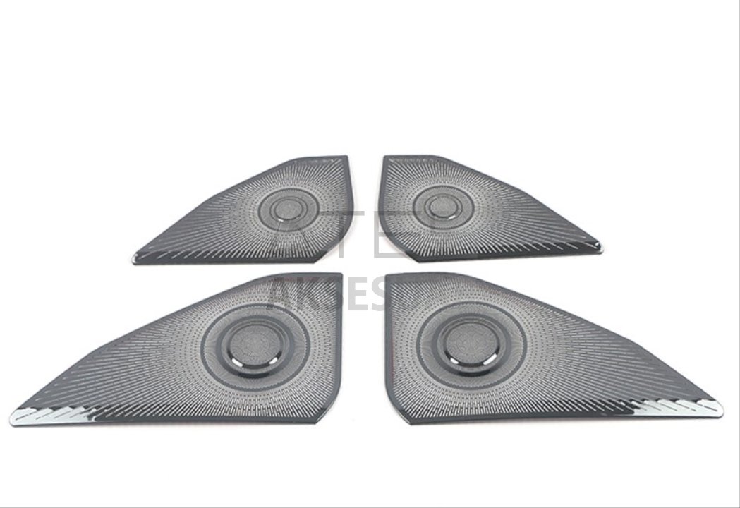 VOLKSWAGEN GOLF 8 HARMAN KARDON KAPI HOPARLÖR KAPLAMA - TITANYUM SIYAH