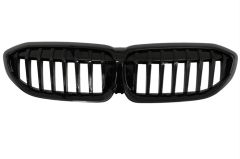 3 SERISI G20 2019+ IÇIN UYUMLU   BOBREK TEK CIZGI PANJUR - PIANO BLACK