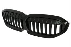 3 SERISI G20 2019+ IÇIN UYUMLU   BOBREK TEK CIZGI PANJUR - PIANO BLACK