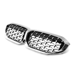 3 SERISI G20 2019+ IÇIN UYUMLU  DIAMOND PANJUR (BÖBREK) - KROM ÇERÇEVE