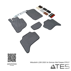 Mitsubishi L200 2020 ve Üzeri  Mat Paspas