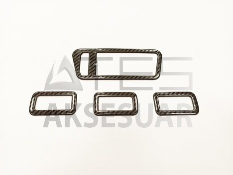 VOLKSWAGEN GOLF 7 - 7.5 2013-2020 CAM AÇMA KAPAMA KAPLAMA - KARBON