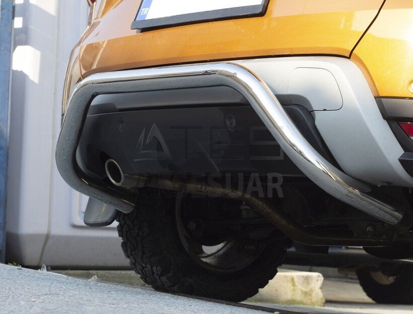 Dacia Duster Pars Arka Koruma Çap:60 Krom AdBlue 2018 ve Sonrası