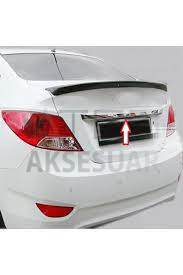 Hyundai Accent Blue Krom Bagaj Alt Çıta 2011-2017
