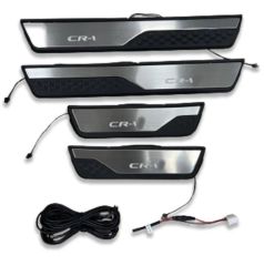 CR-V 2018-2019 IÇIN UYUMLU  KAPI ESIGI NIKELAJI MAVI