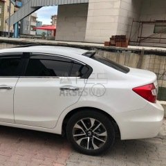 Honda Civic 9 Arka Cam Üstü Spoyler İnce Model (ABS) 2012-2016