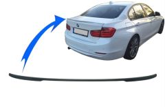 3 SERISI F30 2012-2018 IÇIN UYUMLU   MT HYBRID SPOILER PIANO BLACK