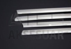 Fiat Egea Krom Cam Çıtası 4 Parça Taşlı 2016 ve Sonrası