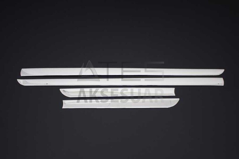 Dacia Duster Krom Yan Kapı Çıtası 4 Parça 2010-2017 Arası