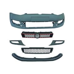 POLO 2010-2017 IÇIN UYUMLU  GTI ÖN TAMPON +PANJUR