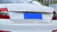 OCTAVIA 2015-2019 IÇIN UYUMLU BAGAJ ÇITASI KROM