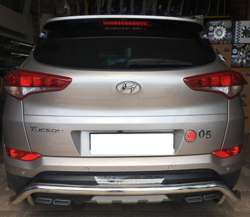 Hyundai Tucson ARKA KROM KORUMA