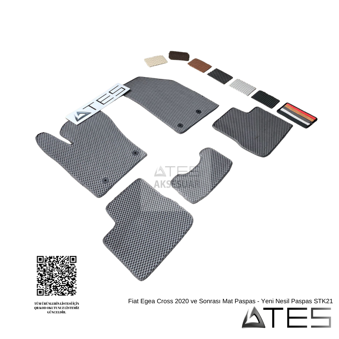 Fiat Egea Cross 2020 ve Sonrası Mat Paspas