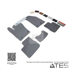 Fiat Egea Cross 2020 ve Sonrası Mat Paspas