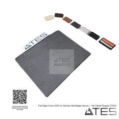 Fiat Egea Cross 2020 ve Sonrası Mat Bagaj Havuzu