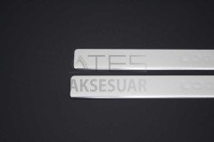 Dacia Logan Krom Kapı Eşiği 4 Parça 2005-2017 Arası