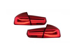 3 SERISI F30 F35 2012-2015 LCI IÇIN UYUMLU  LED STOP - KIRMIZI