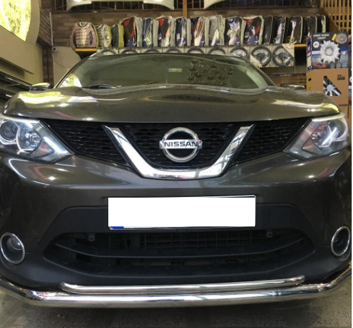 NİSSAN  QASHQAİ ÖN KROM KORUMA