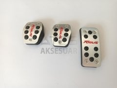 FORD FOCUS 2010-2019 PEDAL SETI KIRMIZI YAZILI MT