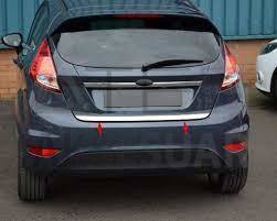 Ford Fiesta Krom Bagaj Alt Çıtası 2009-2017
