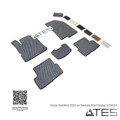 Dacia Sandero 2020 ve Sonrası Mat Paspas