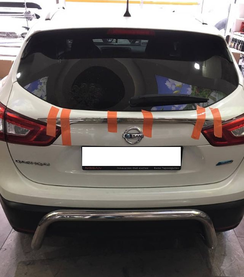 NİSSA QASHQAİ ARKA KROM KORUMA