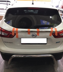 NİSSA QASHQAİ ARKA KROM KORUMA